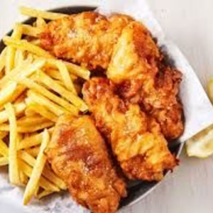 4 Lrg Cod & 2 Lrg bag Chips