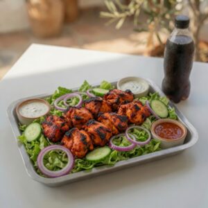 Chicken Tikka & Mediterranean in Tray
