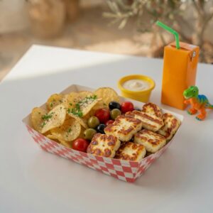 Halloumi Bites - 6 Pieces Kids Meal