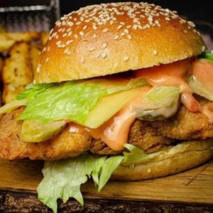 Plain Chicken Fillet Burger