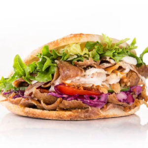 Chicken Mediterranean in Pita