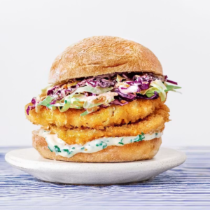 Fish Cake Burger
