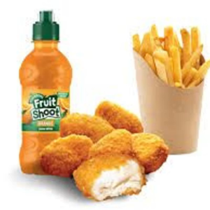 3x Nuggets and Chips Kids Meal