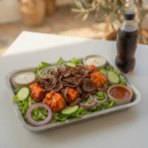 Mix Meat in Tray
