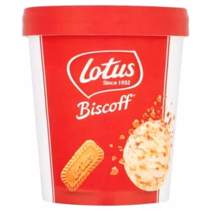 Lotus Biscoff Ice Cream Tub 425ml